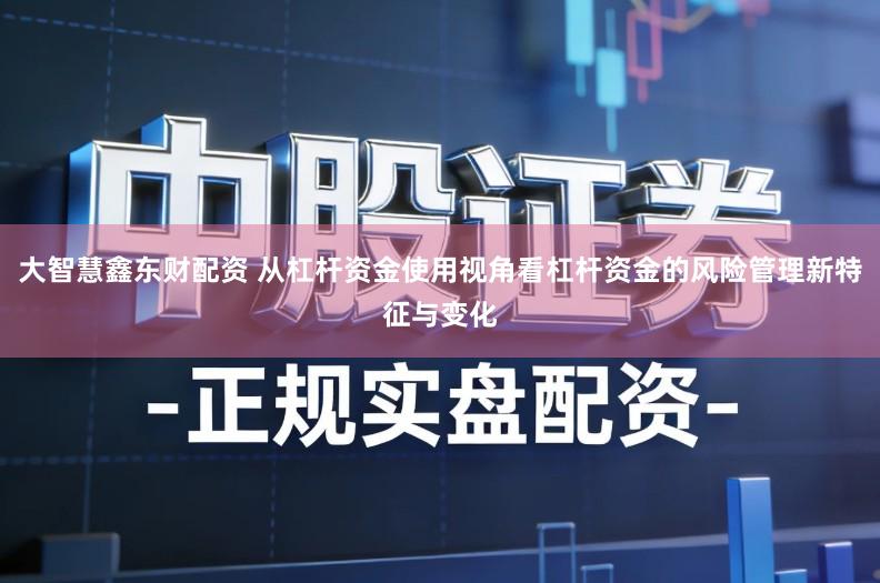 大智慧鑫东财配资 从杠杆资金使用视角看杠杆资金的风险管理新特征与变化