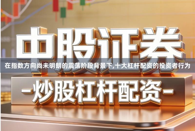 在指数方向尚未明朗的震荡阶段背景下,十大杠杆配资的投资者行为