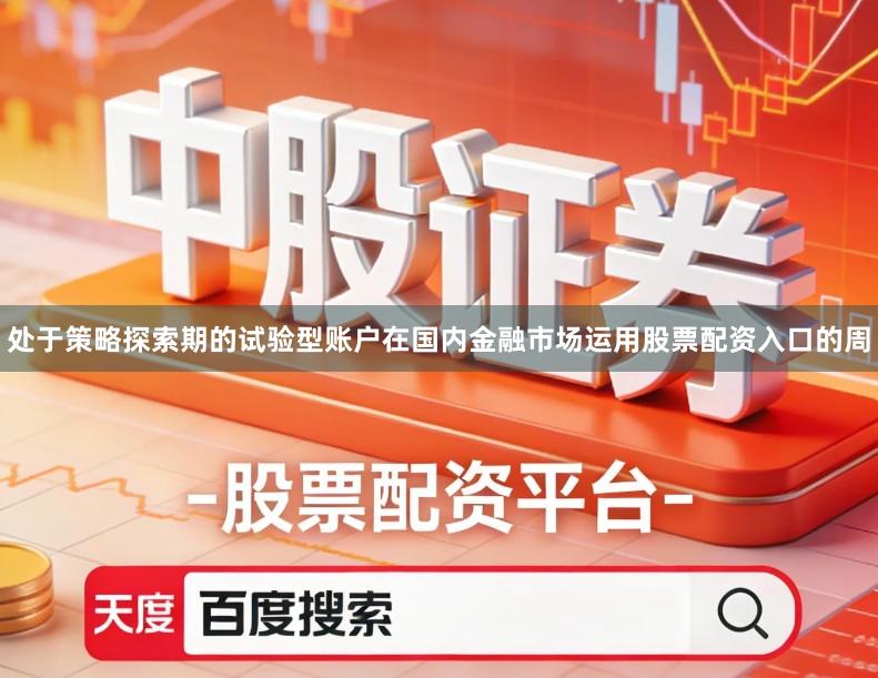 处于策略探索期的试验型账户在国内金融市场运用股票配资入口的周