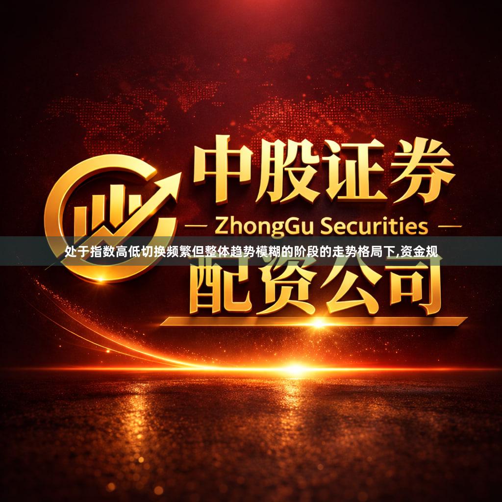 处于指数高低切换频繁但整体趋势模糊的阶段的走势格局下,资金规